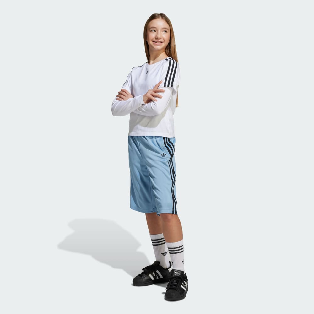 Спортивные шорты Adidas Soccer Shorts, цвет Ash Blue/Black — фото 3