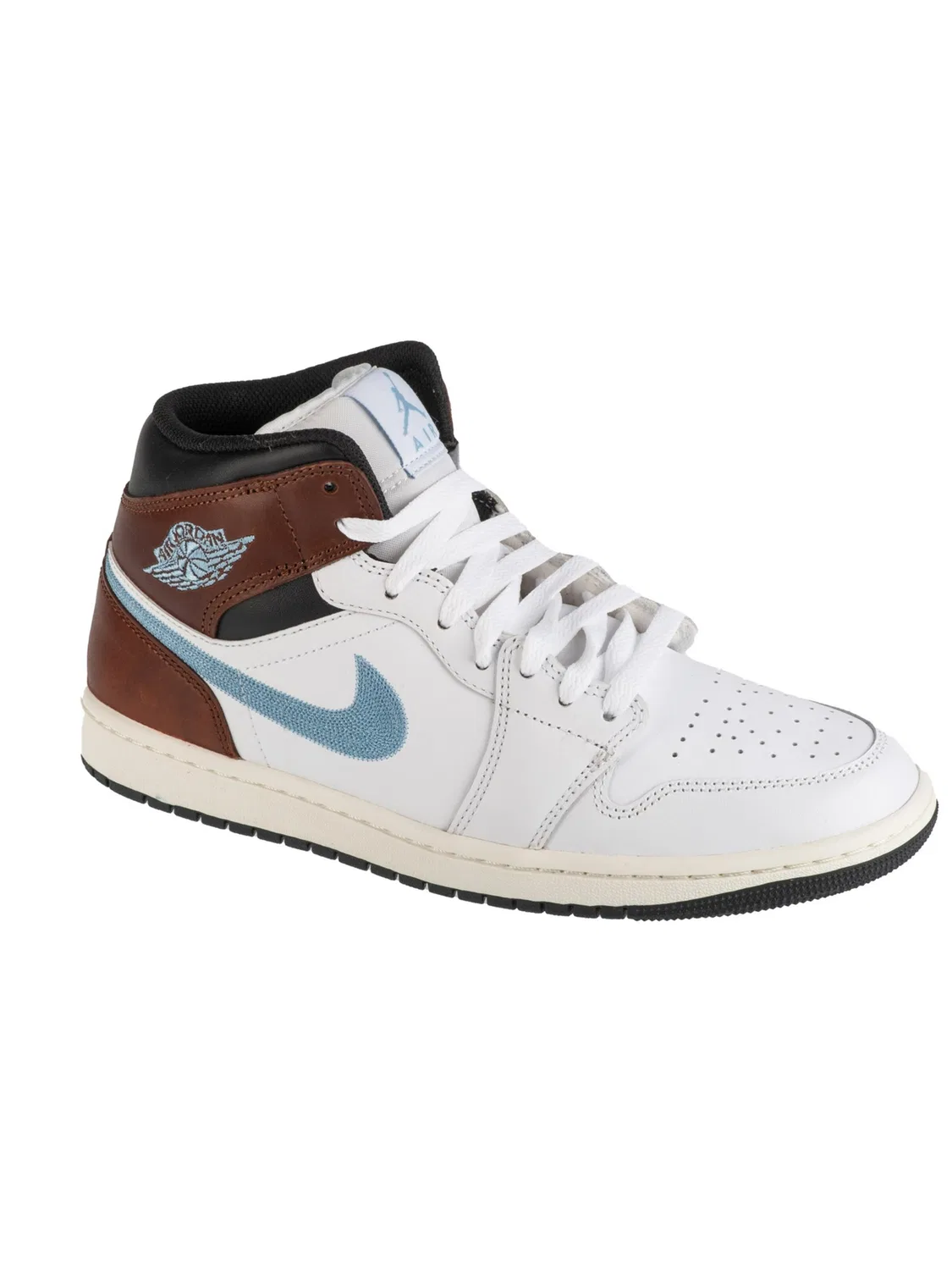 Кроссовки 'Air Jordan 1 Mid' Jordan, White — фото 2