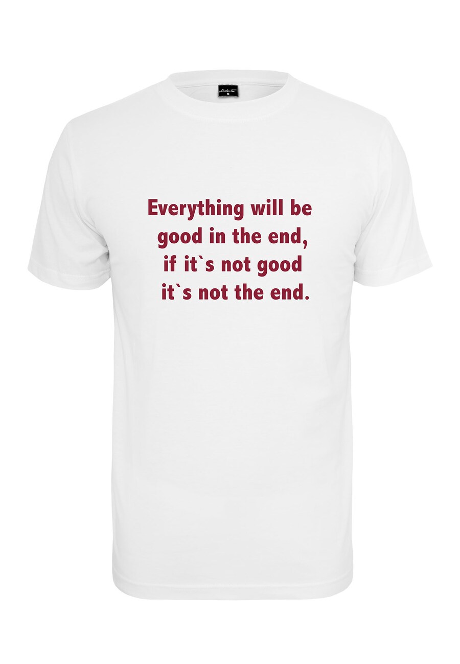 

Рубашка Mister Tee Everything Will Be Good, белый
