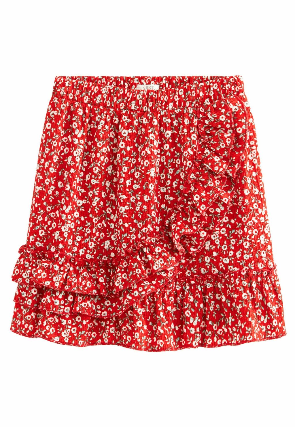 

Юбка-колокольчик Easy Pull On Jersey Skirt Next, цвет red white ditsy