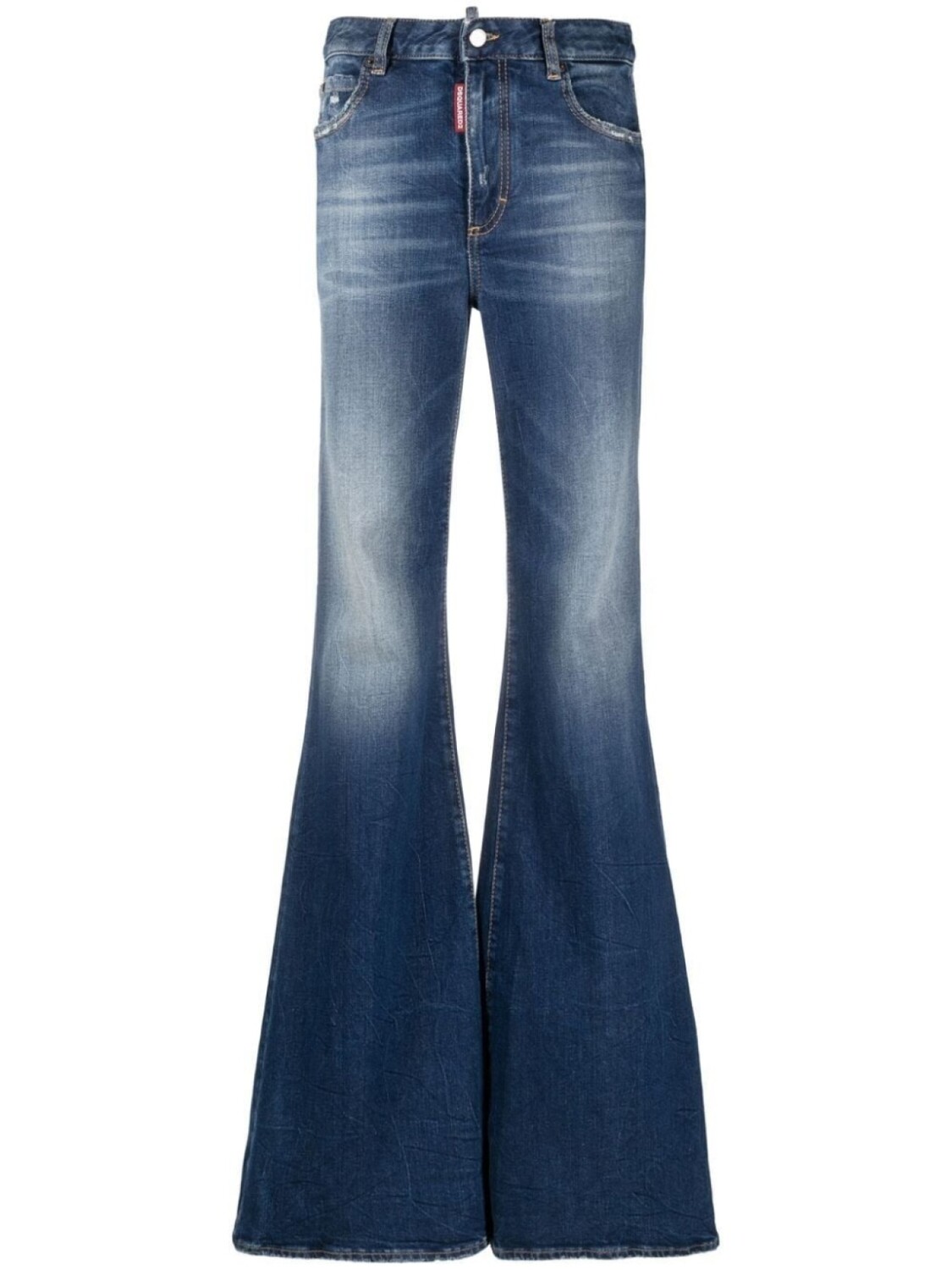 

Dsquared2 расклешенные джинсы, синий