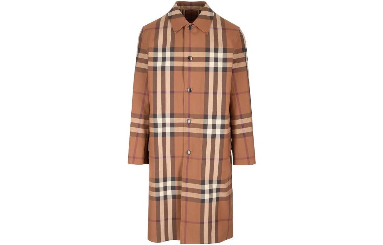 

Пальто мужское коричневое Burberry, коричневый