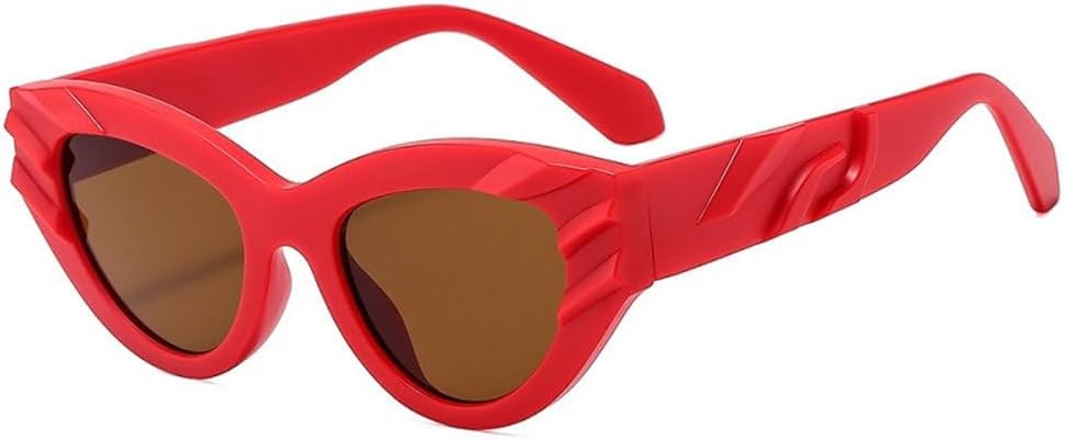 

Модные солнцезащитные очки «кошачий глаз» для женщин и мужчин, роскошные, с градиентными линзами, в винтажном повседневном стиле, с защитой от УФ-излучения UV400 TYUVIVO, C4