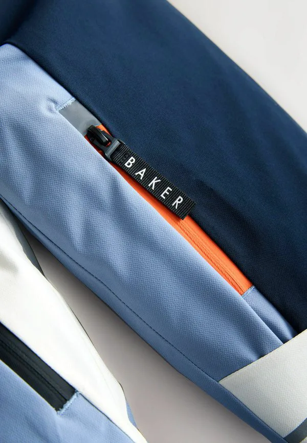 Водонепроницаемая стеганая парка стандартного кроя Baker By Ted Baker, Blue — фото 4