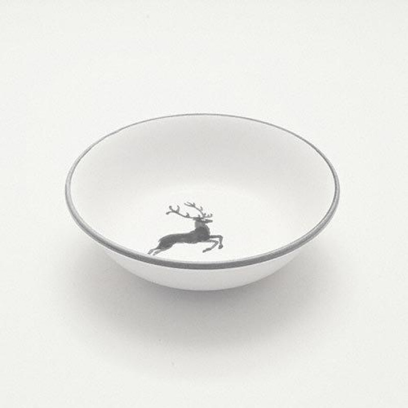 

Миска для хлопьев Grey Deer маленькая, d: 14 см/высота: 4,5 см/0,27 л Gmundner Keramik, белый/серый
