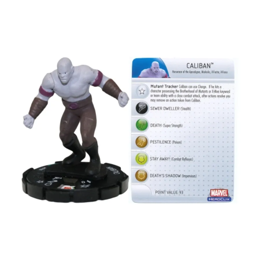 

Калибан, Marvel HeroClix - Giant-Size X-Men - Singles