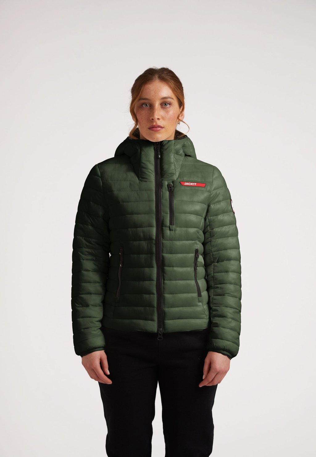 

Легкая куртка SATEL1TE HOODED LIGHTWEIGHT COMPACT JACK1T, оливковый