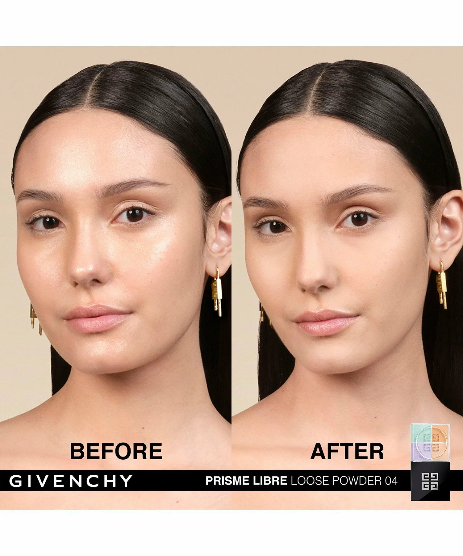 Пудра для лица Prism Libre Givenchy Beauty, No.04 Acid Chiffon — фото 4