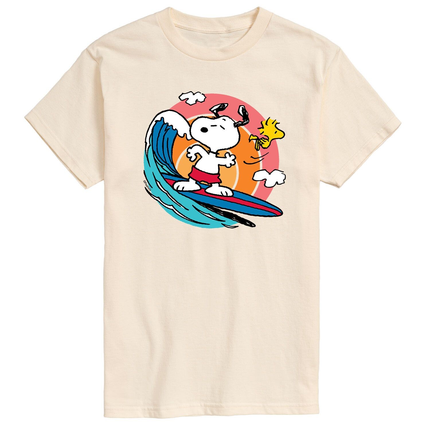 

Мужская футболка для серфинга Peanuts Snoopy Surf Licensed Character
