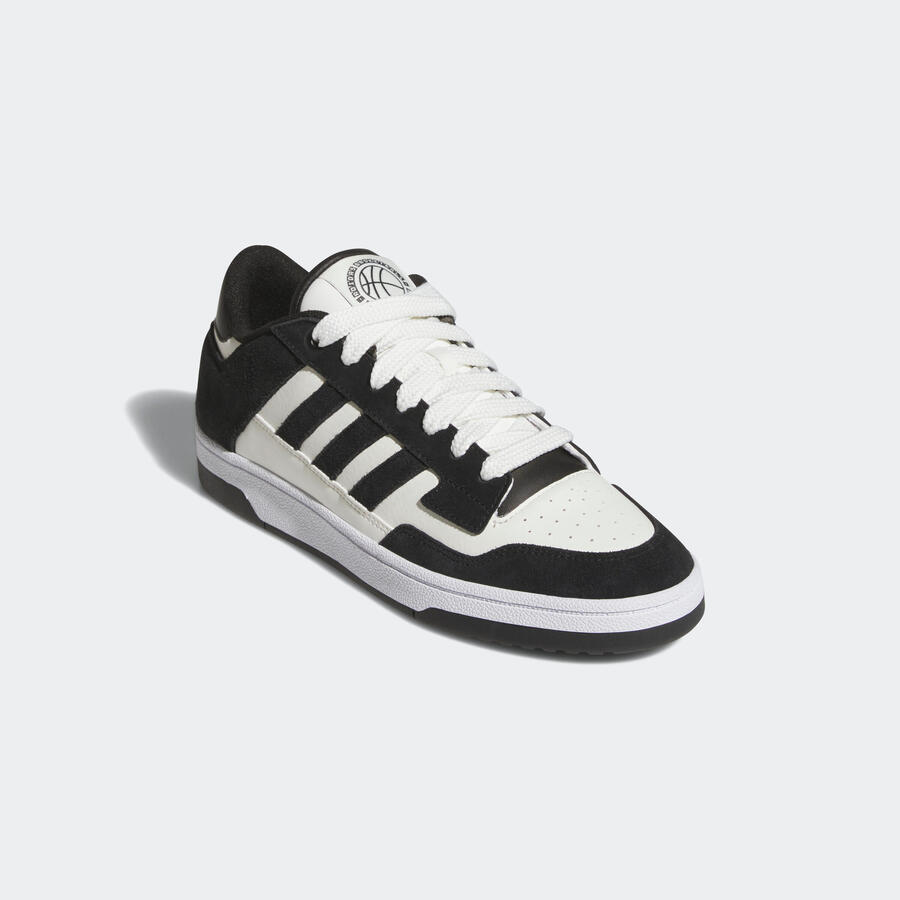 Кроссовки мужские ADIDAS - Rapid Court Low белые/черные — фото 2