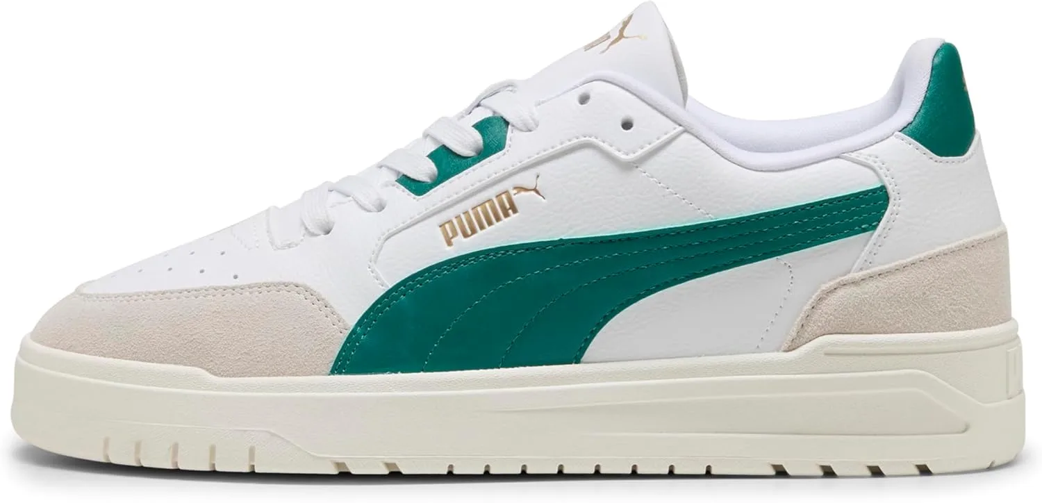 Кроссовки Puma Unisex Shuffle Downtown OG, белый/зеленый/серый/зеленый/серый — фото 3