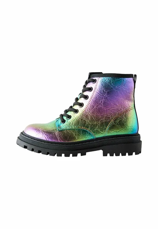 Ботильоны на шнуровке Next, Rainbow Metallic