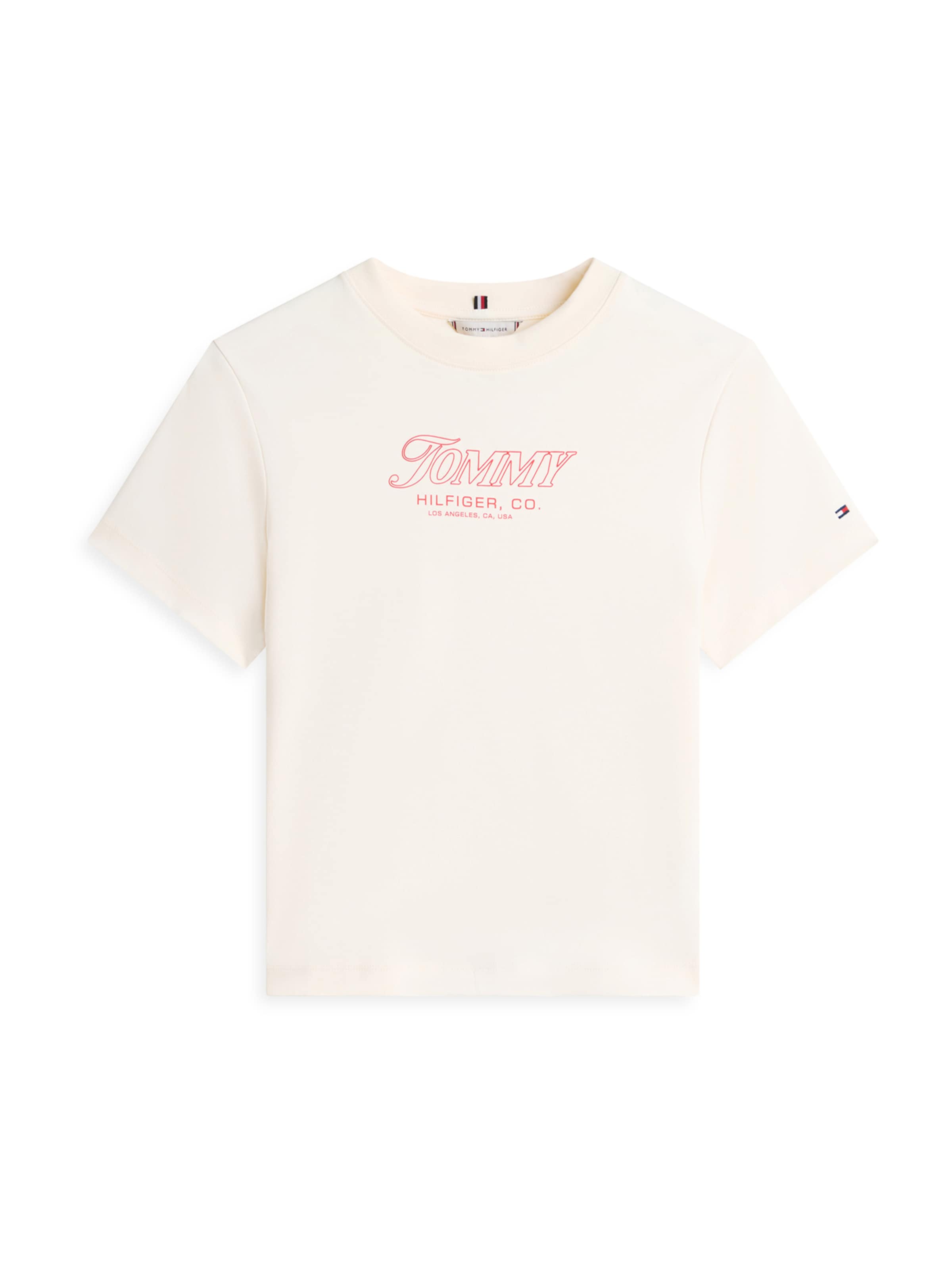 

TOMMY HILFIGER Футболка 'Tilt' в светло-бежевом цвете, Бежевый, TOMMY HILFIGER Футболка 'Tilt' в светло-бежевом цвете