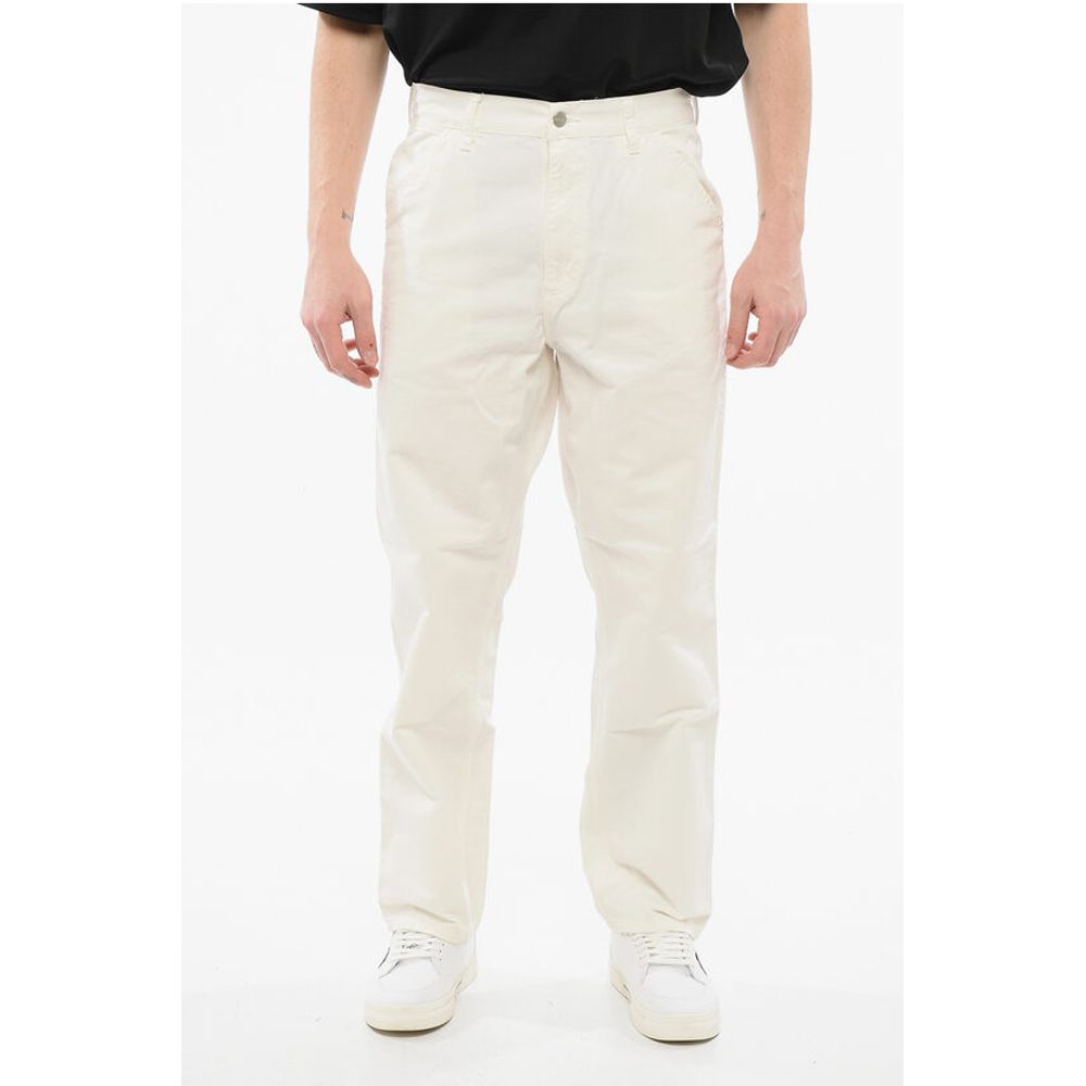 

Однотонные повседневные брюки NEWCOMB с логотипом на пуговицах Carhartt Wip, White