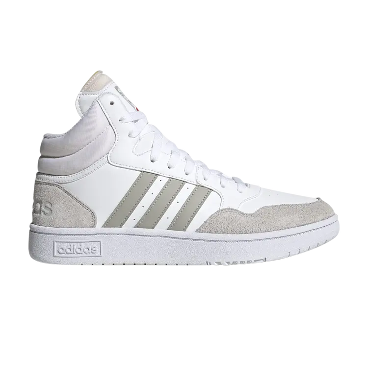 

Кроссовки Adidas Hoops 3.0 Mid, белый, Серый, Кроссовки Adidas Hoops 3.0 Mid, белый