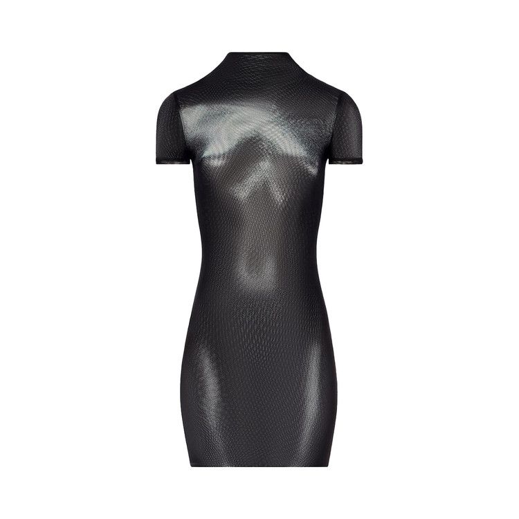 

Платье Jean Paul Gaultier Mesh High Neck Short Dress, Black/Silver