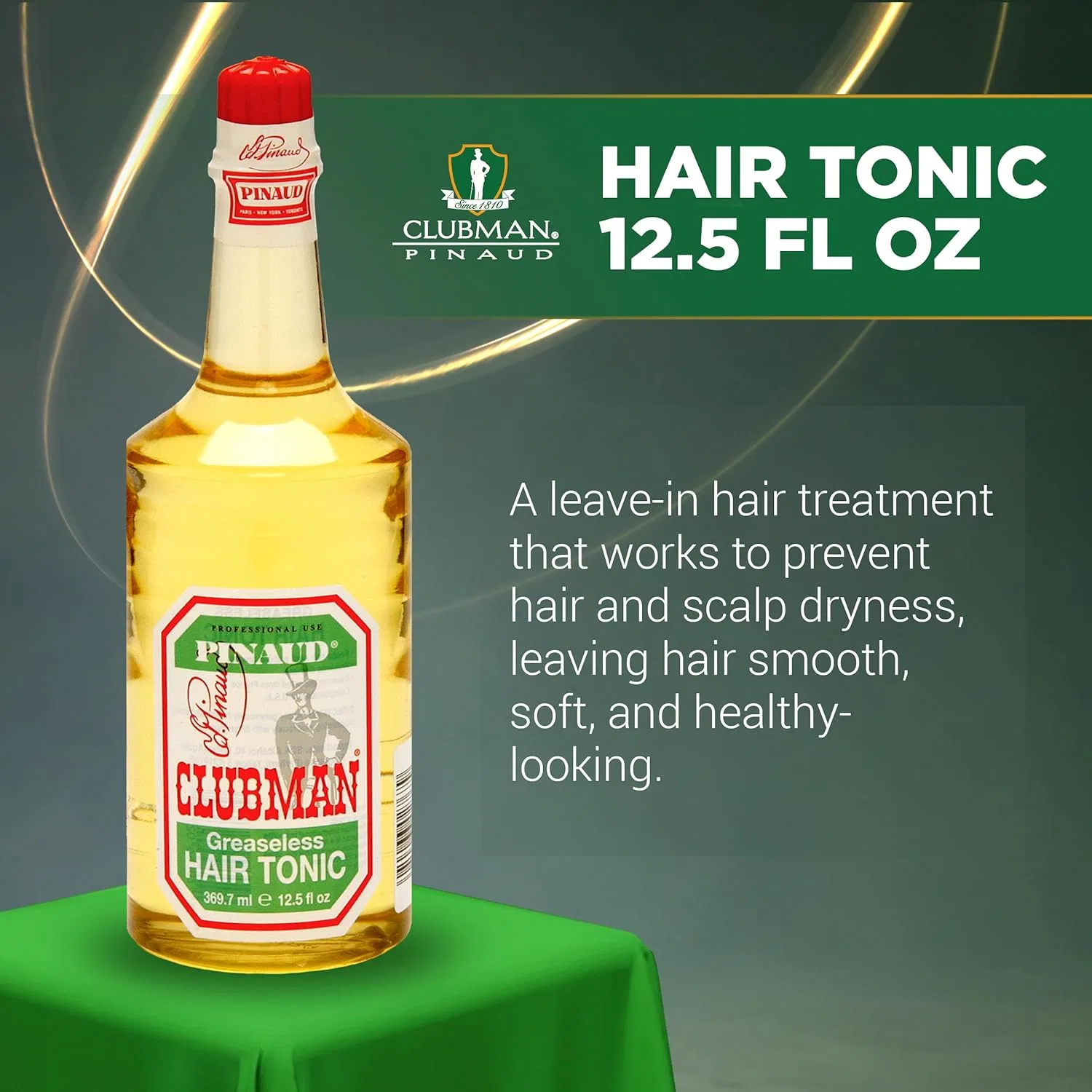Нежирный тоник для волос Clubman Greaseless Hair Tonic, 370 мл Clubman — фото 3