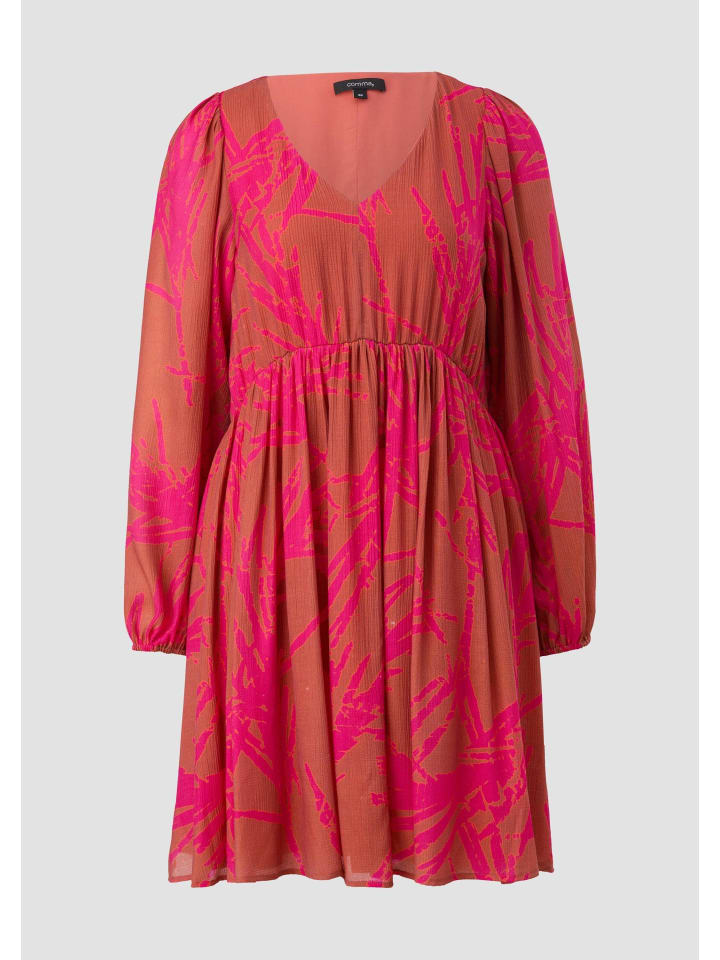 

Comma Платье 27A5_розовое