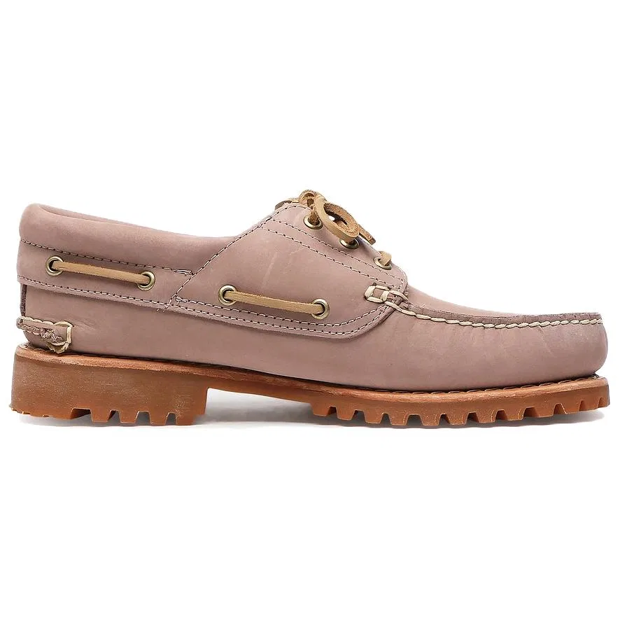 Туфли-лодочки с логотипом Timberland светло-фиолетовые — фото 4