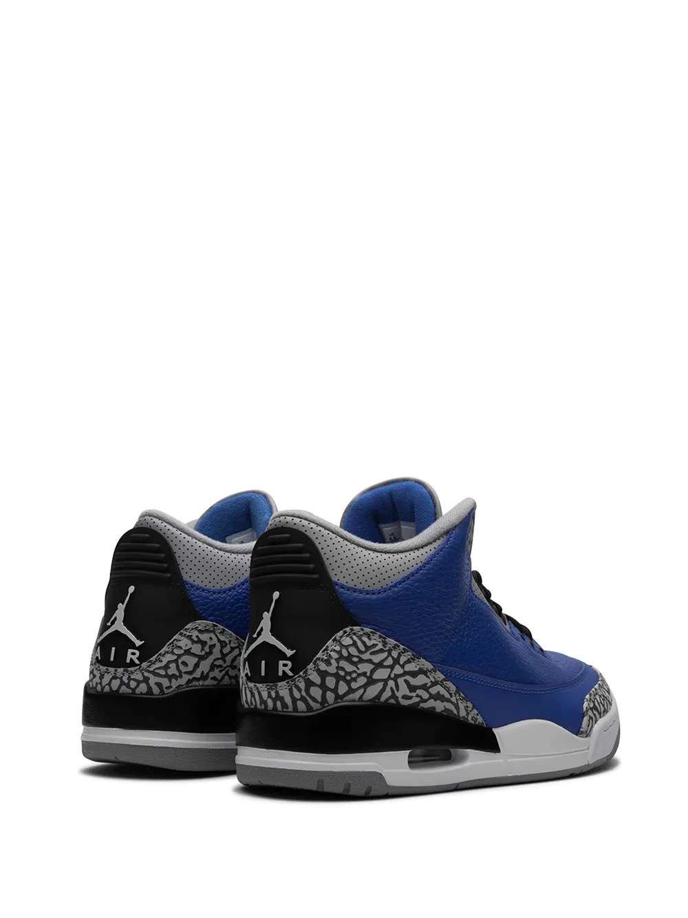 Высокие кроссовки Air  3 Retro Varsity Royal Jordan, синий — фото 3
