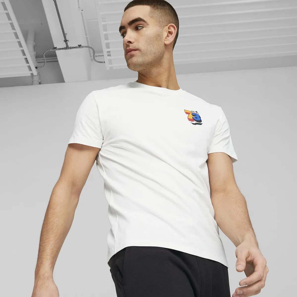 

Футболка мужская Puma Trash Talk SS Tee 2, белый