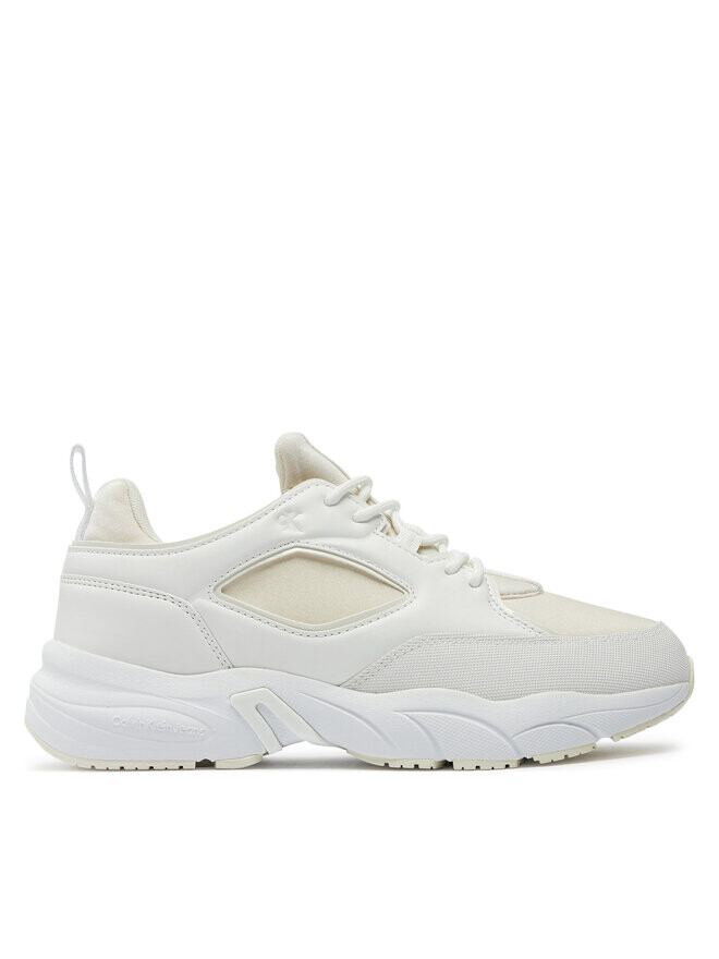 

Кроссовки Calvin Klein Jeans Retro Tennis Low Lace Mix Mg Mtr, экрю