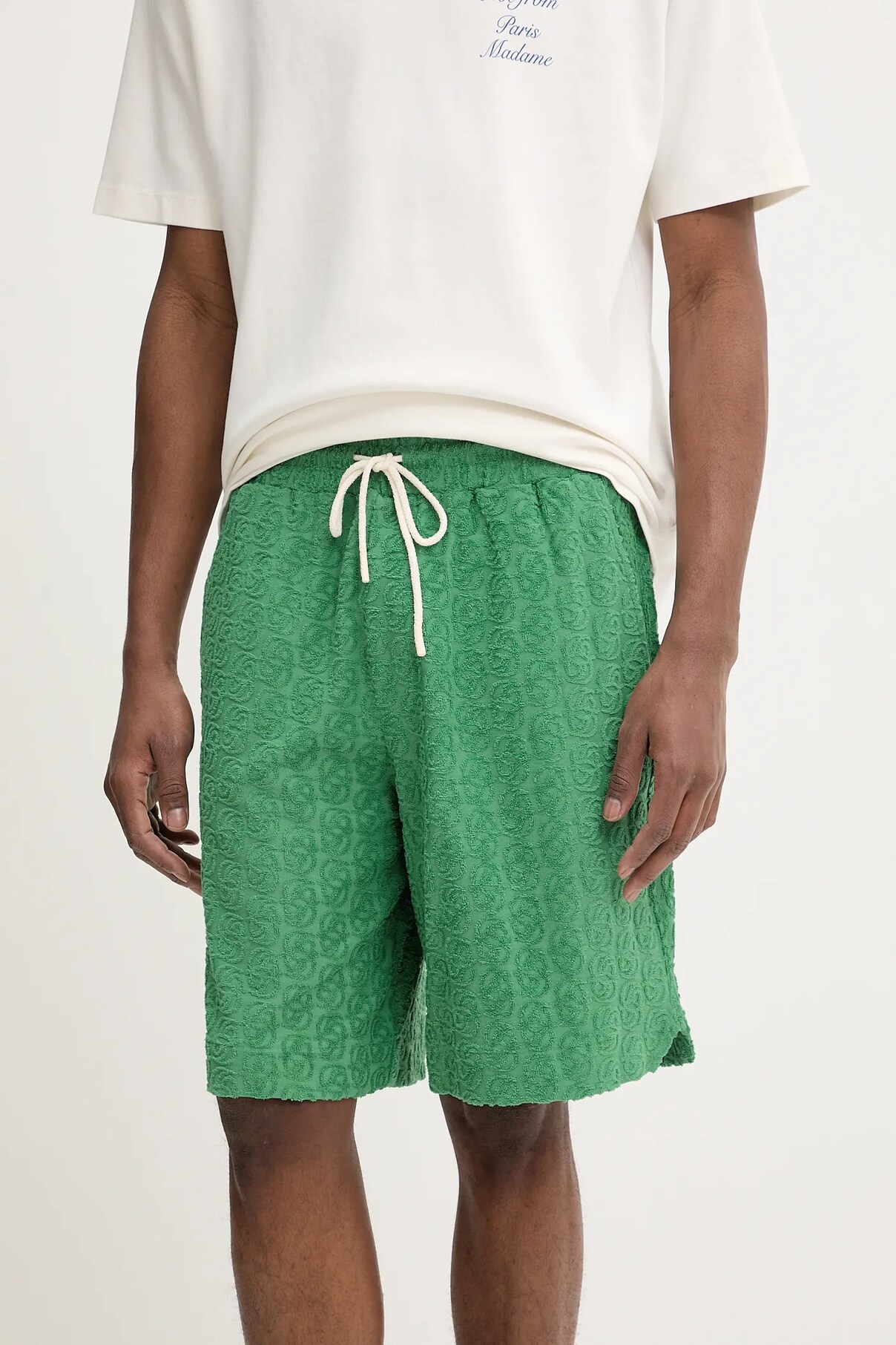 

Хлопковые шорты Le Short Monogramme Drôle De Monsieur, зеленый
