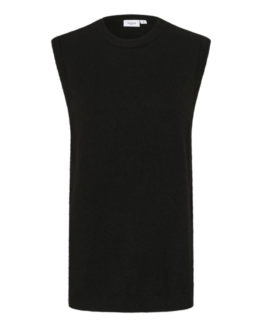 

Вязаный жилет SAINT TROPEZ Zanett, черный