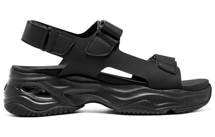 Пляжные сандалии серии D"LITES женские черные Skechers — фото 2