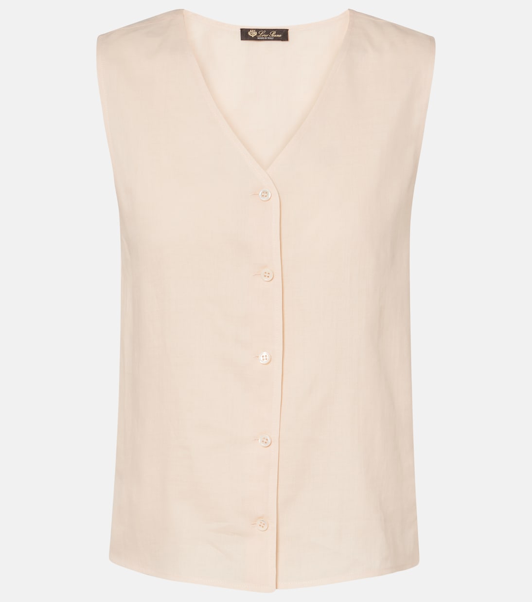 

Жилет Milly из рами Loro Piana, Sunrise Clouds