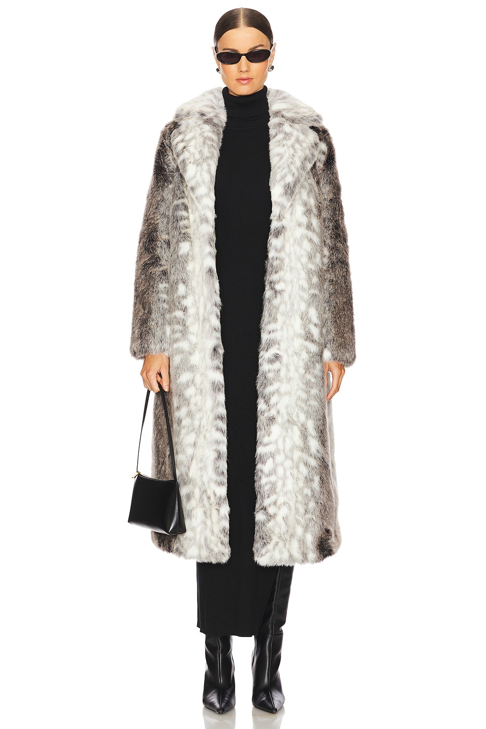 

Пальто из искусственного меха Kathmandu Unreal Fur, snow leopard