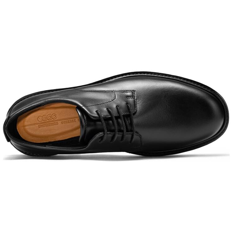 Мужские туфли Ecco Men's Casual Shoes Men Low-Top Black — фото 4