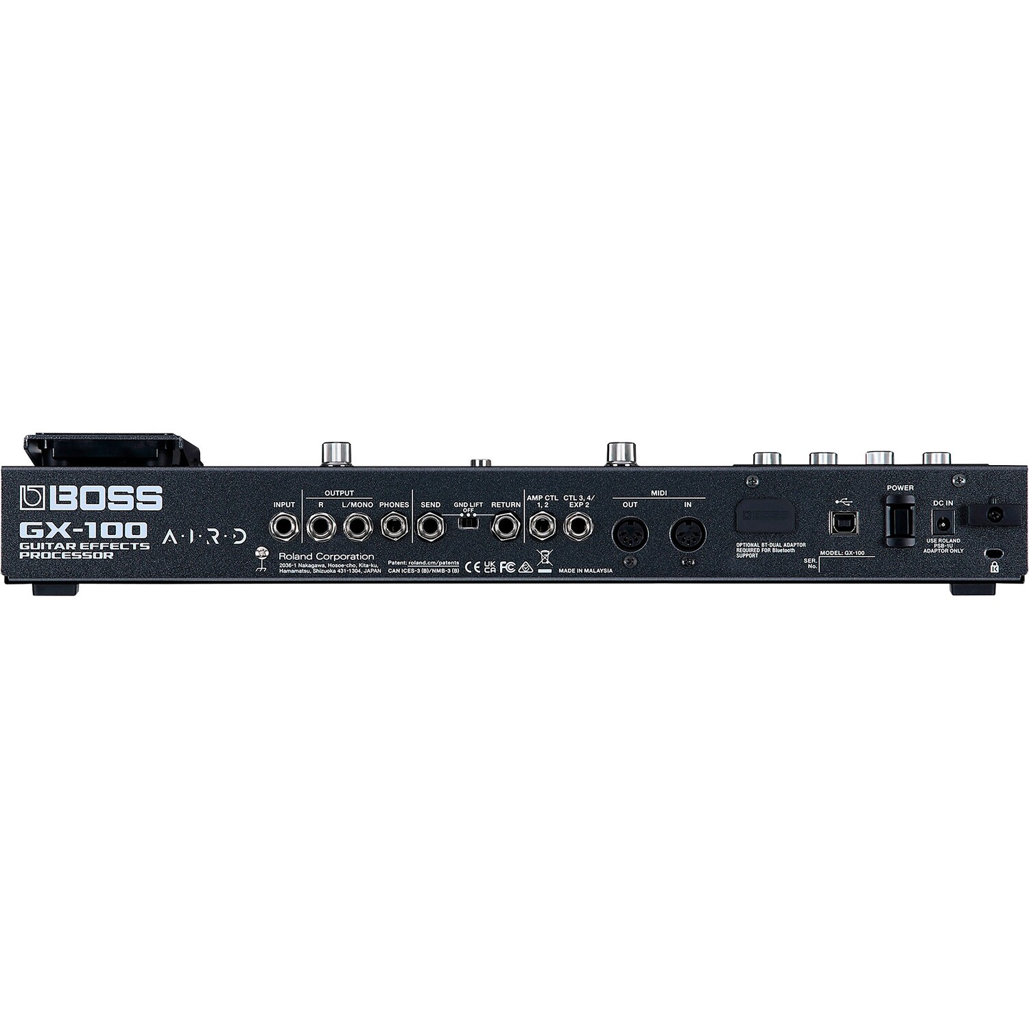 

Педаль процессора гитарных эффектов BOSS GX-100, черная