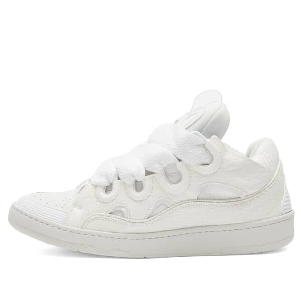 

Кроссовки Curb Grain Lanvin, белый