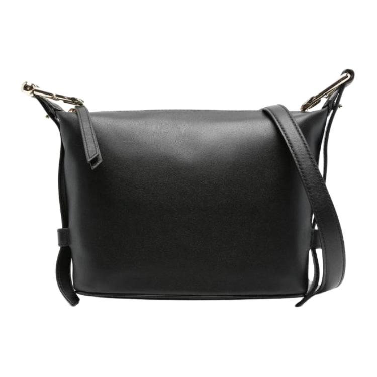 

Furla Женская черная сумка через плечо из телячьей кожи