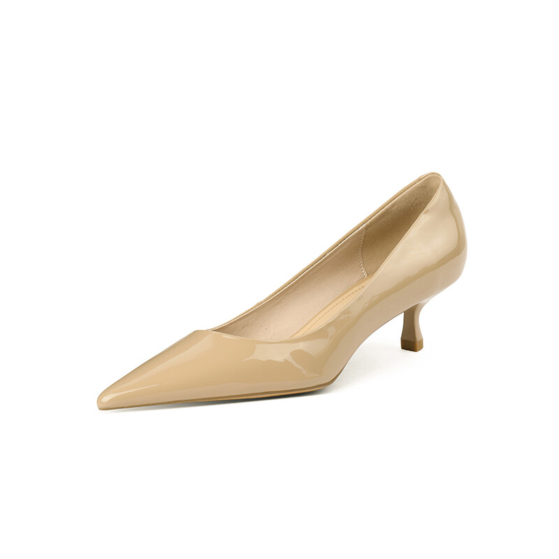 

Туфли женские на высоком каблуке Tataya, цвет Nude patent leather 8 cm