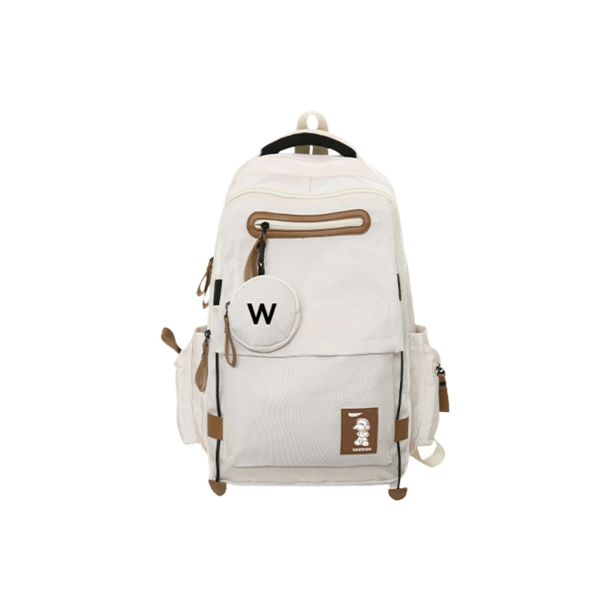 

Рюкзак из нейлоновой ткани Unisex WARRIOR, белый