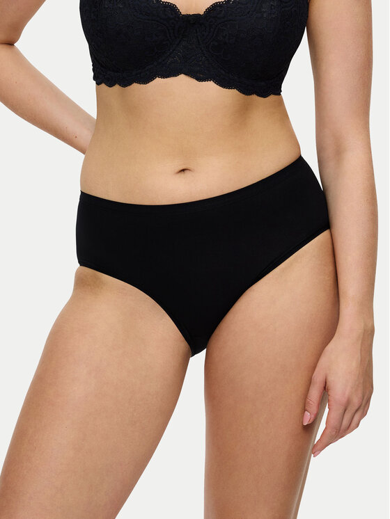 

Классические женские трусы с высокой талией Sense Of Cotton 10224970 Triumph, черный