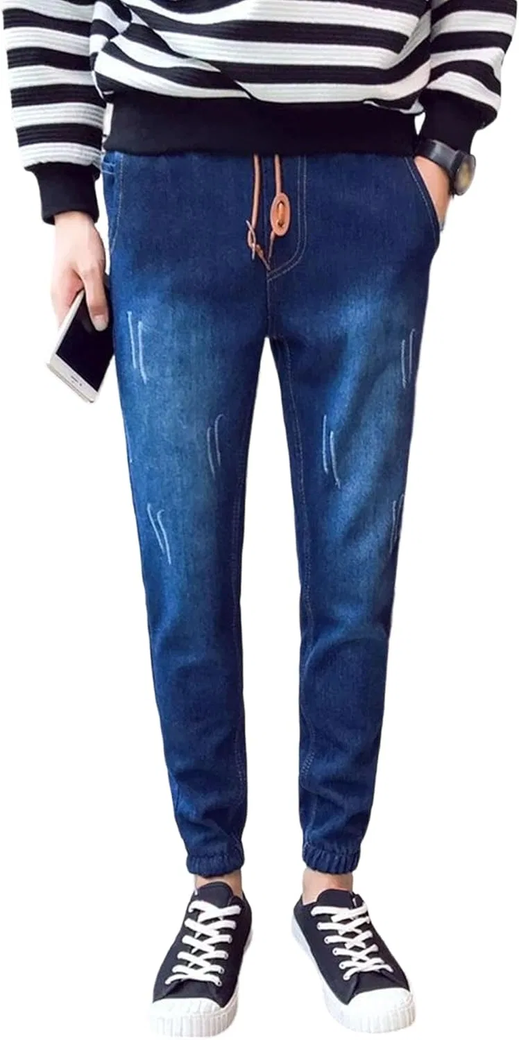 Джинсы Relaxed Fit темно-синие