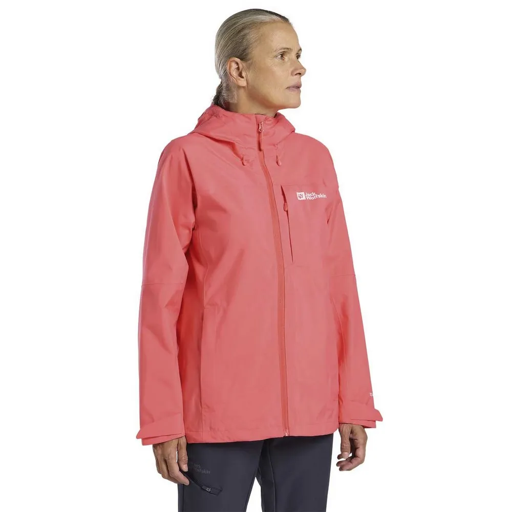 

Куртка Jack Wolfskin Tempest 2L, розовый