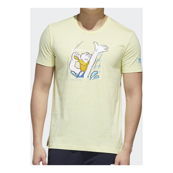 

Футболка neo u dsny dd tee1 disney donald duck sports short sleeve yellow Adidas, желтый