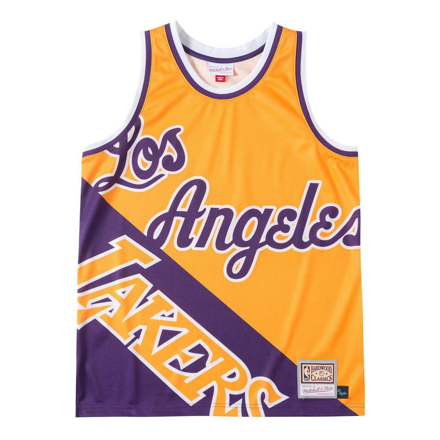 

Баскетбольное джерси Mitchell & Ness NBA Big Face Fashion Tank 5.0 Los Angeles Lakers
