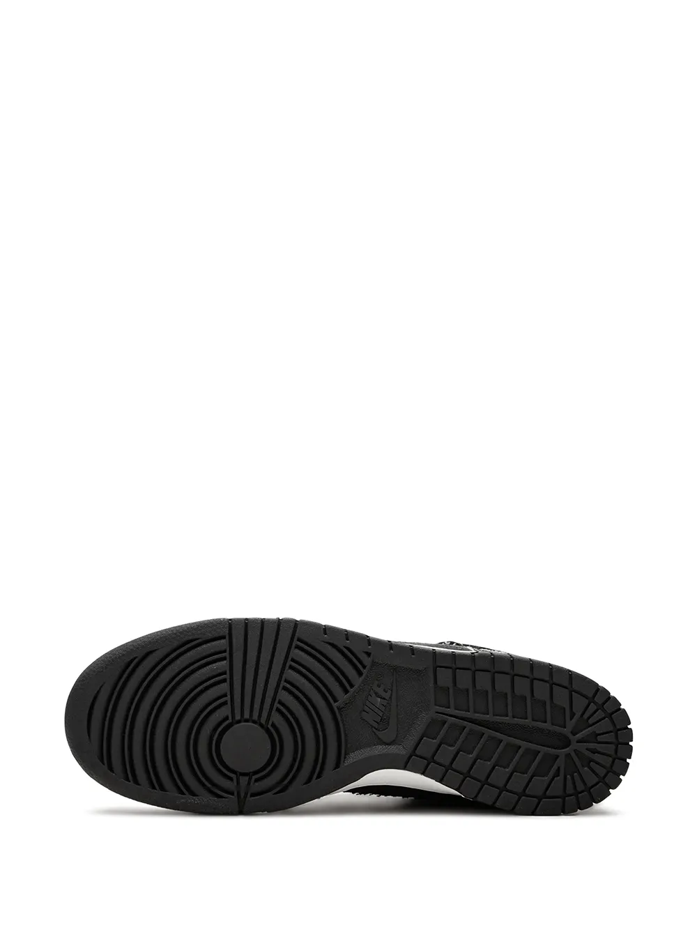 Высокие кроссовки Dunk Nike, черный — фото 4