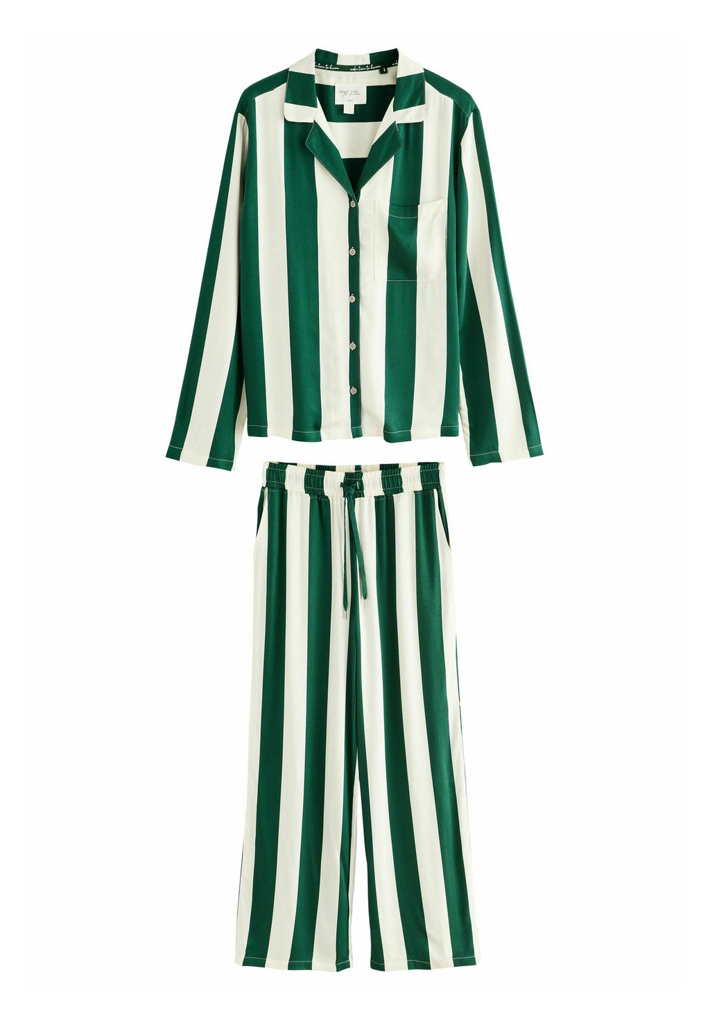 

Пижама BUTTON THROUGH SET - Pyjama set Next, зеленый