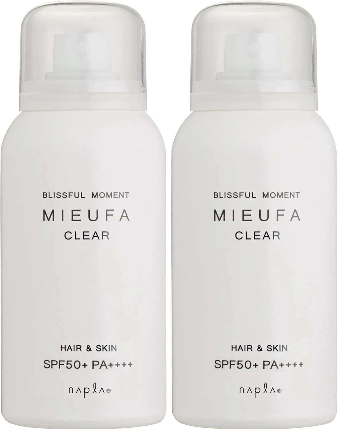 Спрей для защиты от солнца Napra Mifa Fragrance UV Spray Clear, 80 г, прозрачный Napla