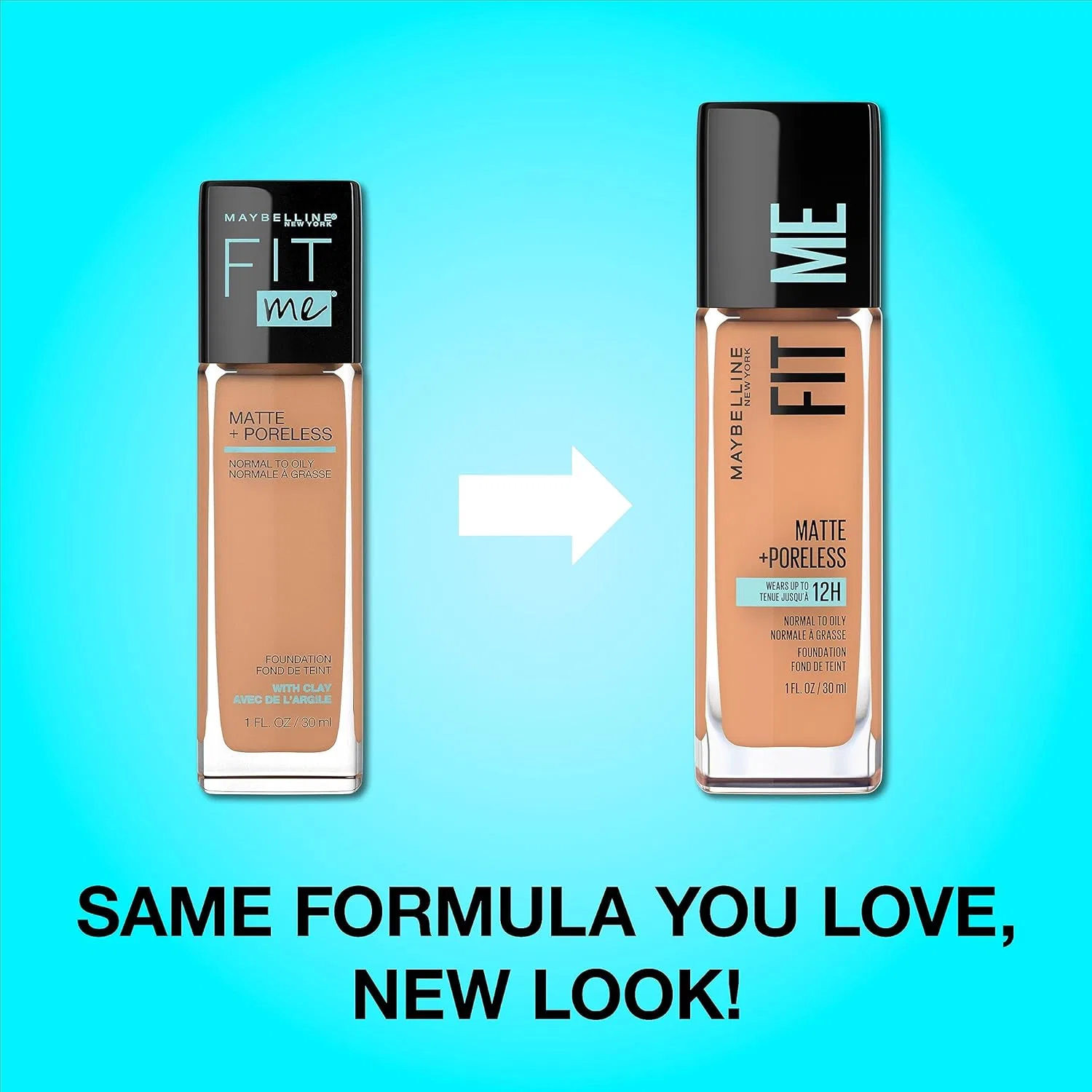 Тональная основа Maybelline Fit Me Matte + Poreless 30 мл натуральный бежевый — фото 2