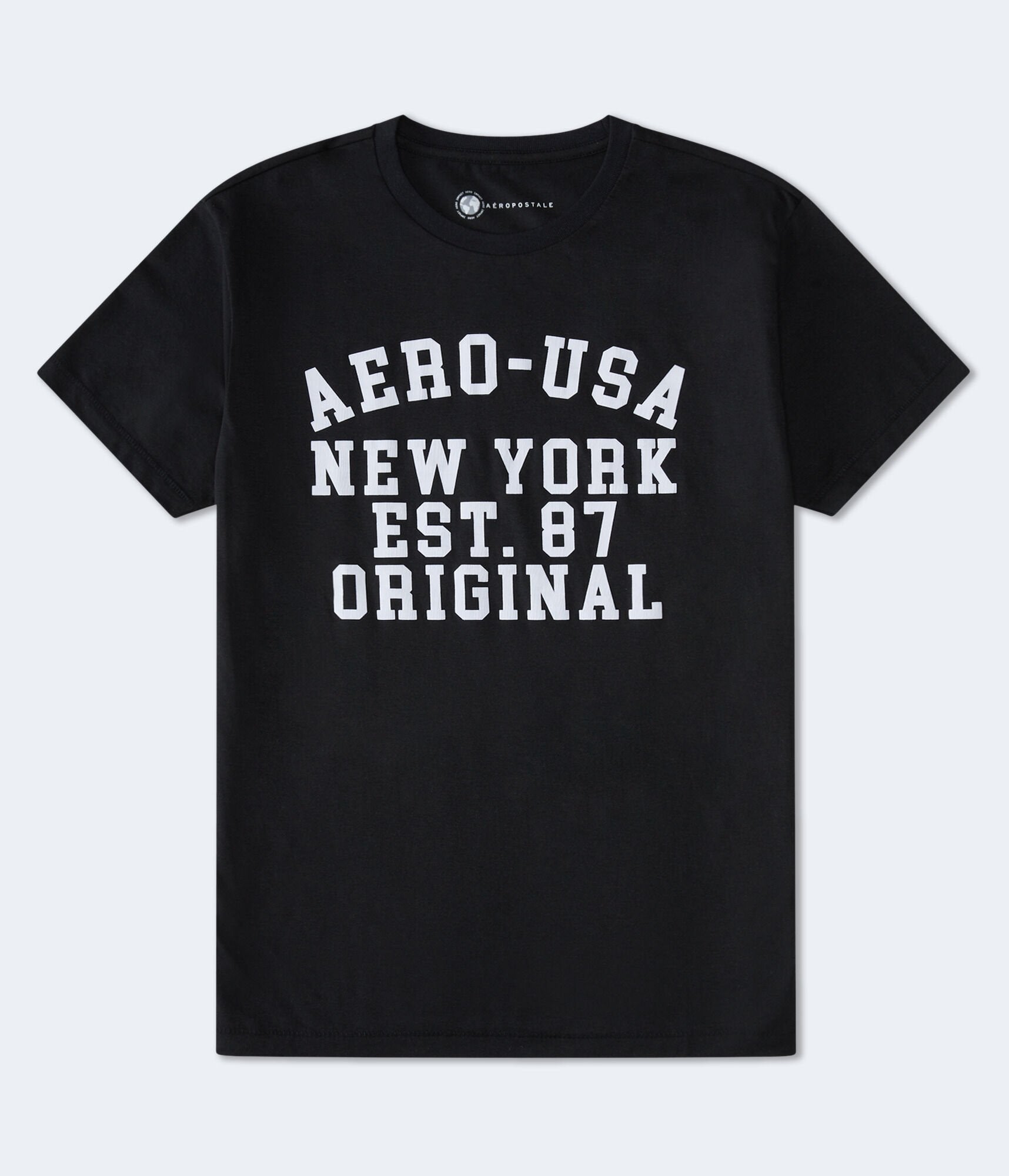 

Футболка Aeropostale - Usa New York с рисунком, черный
