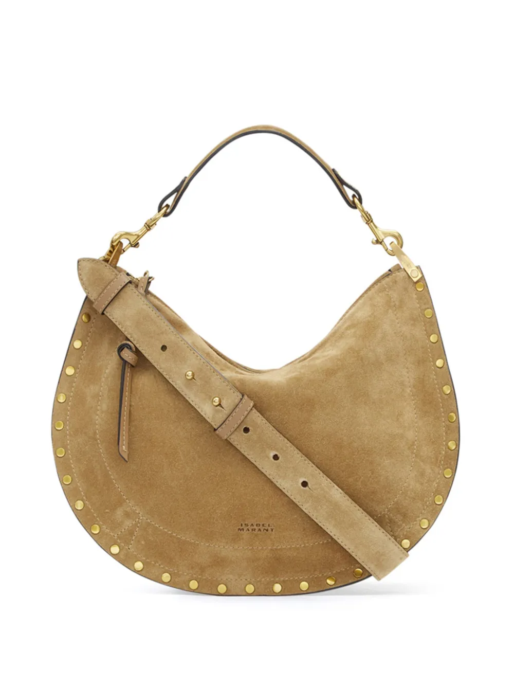 

Сумка через плечо Oskan Soft Zipped ISABEL MARANT, коричневый