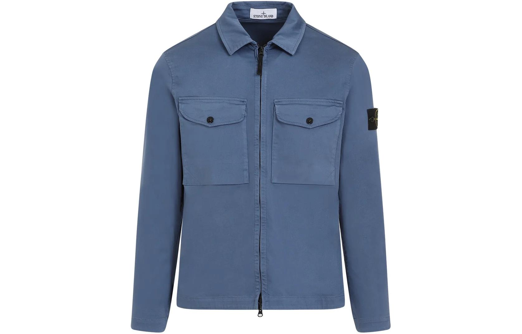 

STONE ISLAND Мужская куртка, цвет Blue