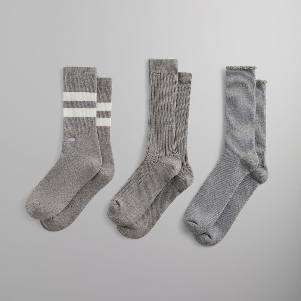 

Носки Kith Three Pack Mixed Cotton Socks, разноцветный
